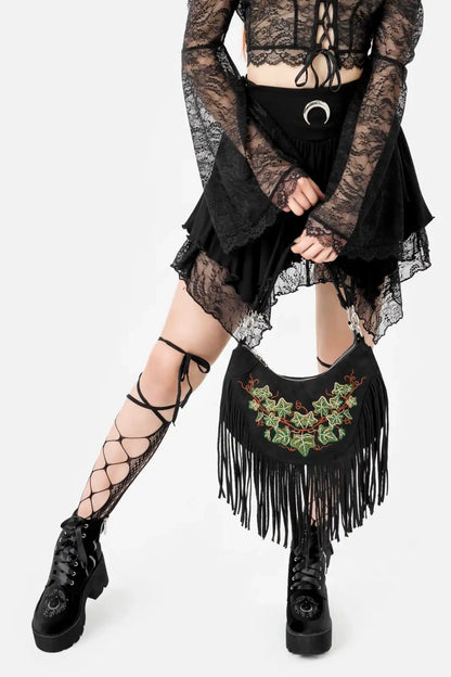 TANGLED VINES TASSEL BAG (✦ Restyle)