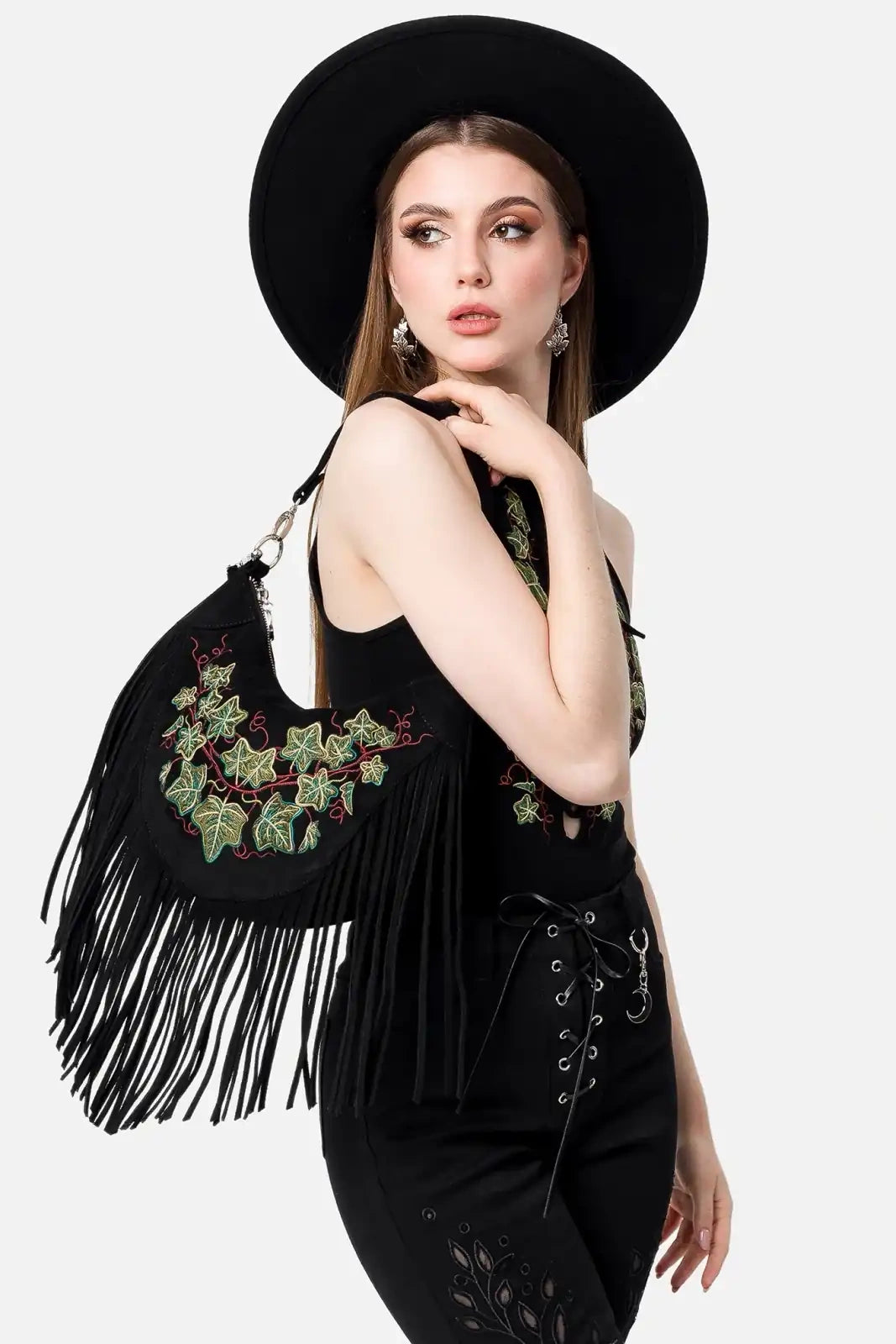 TANGLED VINES TASSEL BAG (✦ Restyle)