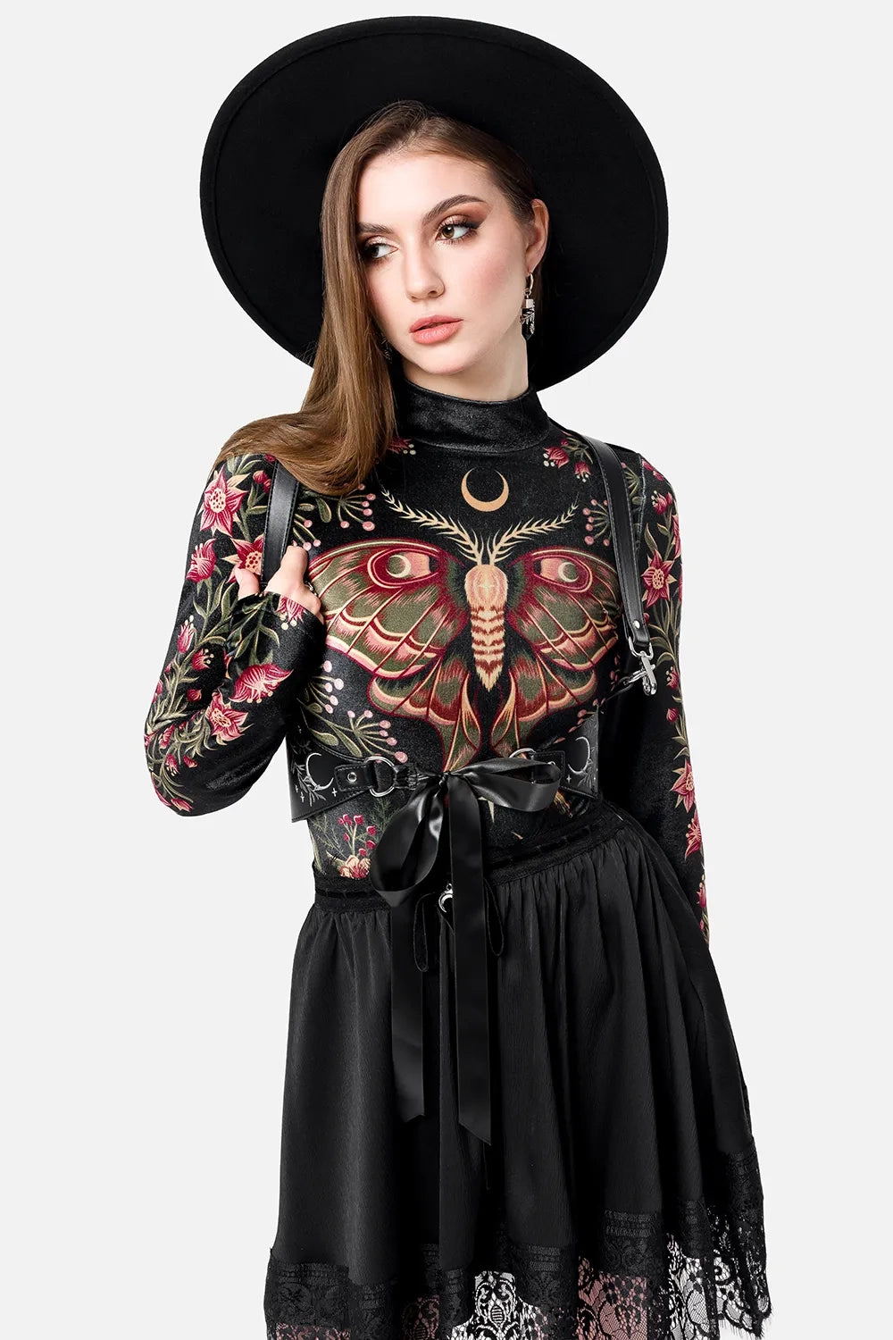 WILDERWOOD VELVET BODYSUIT (✦ Restyle)