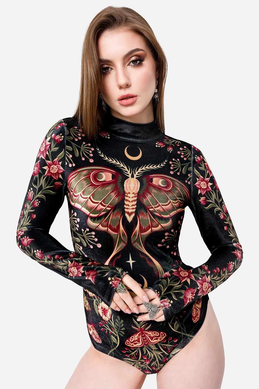 WILDERWOOD VELVET BODYSUIT (✦ Restyle)
