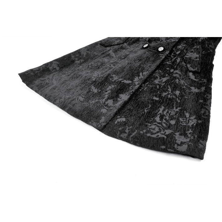 Gothic Jacquard Velvet Coat (✦ Dark In Love)