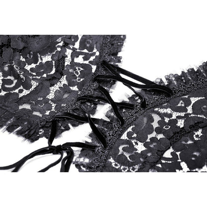 Gothic witch bell sleeves lace cape (✦ Dark In Love)