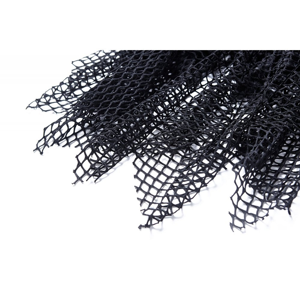 Punk messy mesh and lace skirt (✦ Dark In Love) KW106
