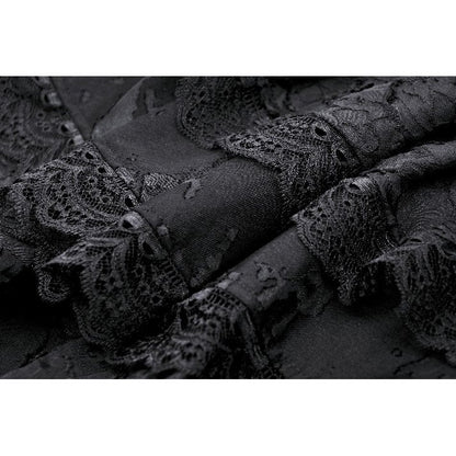 Playful gothic flouncy puff skirt (✦ Dark In Love)