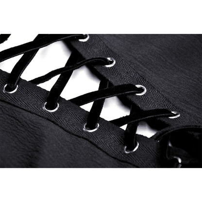 Devil cool high low layered strap dress (✦ Dark In Love)