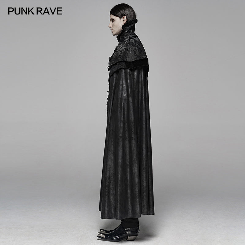 Mens Gothic Cloak (✦ Punk Rave) WY-1079DPM - ONE-OFF/Einzelstück