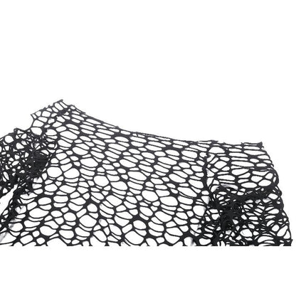 Sexy versatile black distressed mesh t-shirt (✦ Dark In Love)