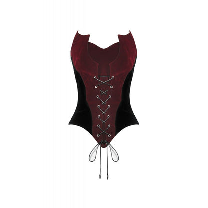 Gothic scarlet bats corset (✦ Dark In Love)