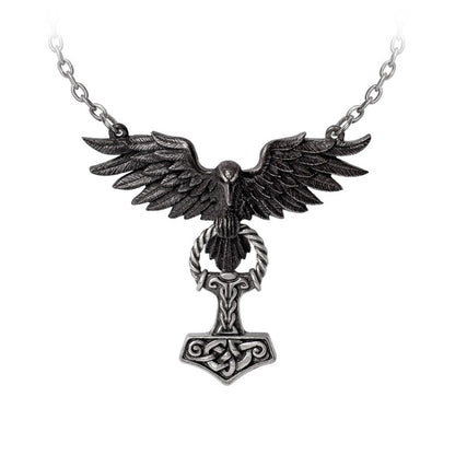Hrafnhamerr Necklace (✦ Alchemy England)