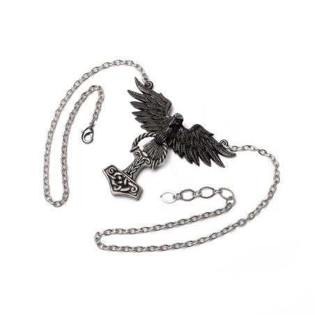 Hrafnhamerr Necklace (✦ Alchemy England)
