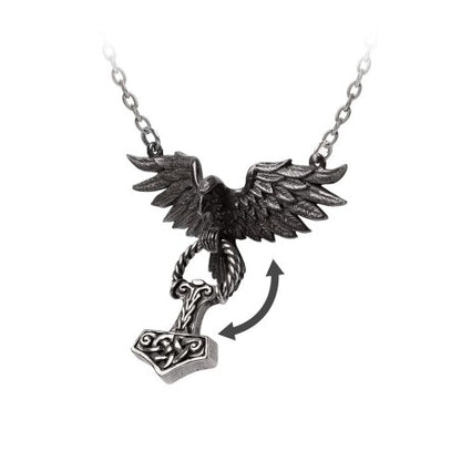 Hrafnhamerr Necklace (✦ Alchemy England)