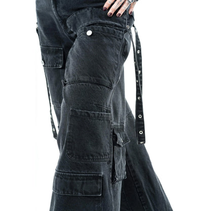 Jaycee Jeans (Black Stone Wash)