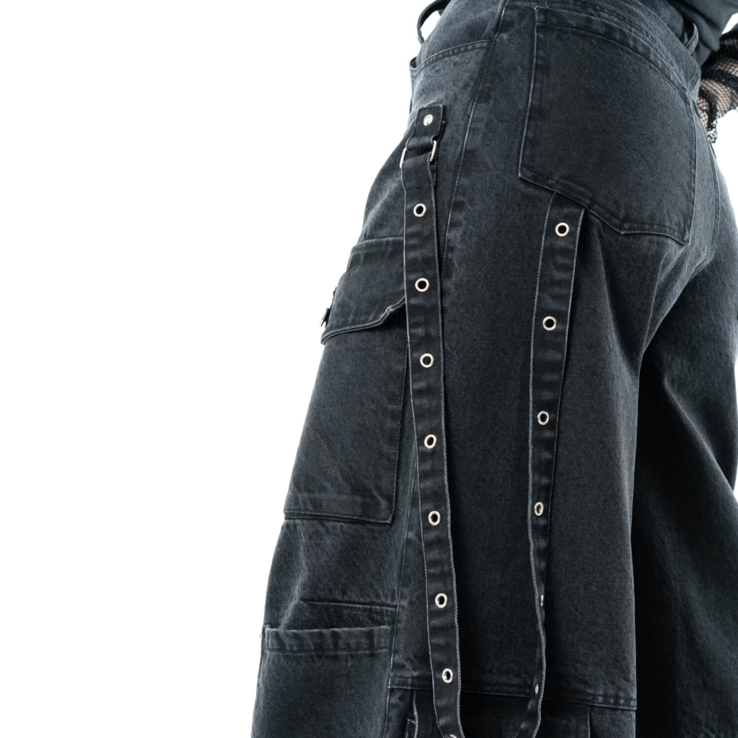 Jaycee Jeans (Black Stone Wash)