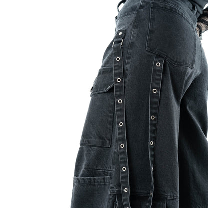 Jaycee Jeans (Black Stone Wash)