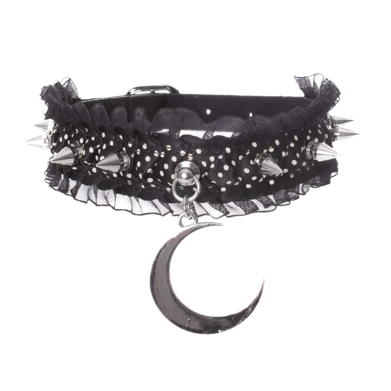 Vegan Neckband: Midnight Choker (✦ Poizen Industries)
