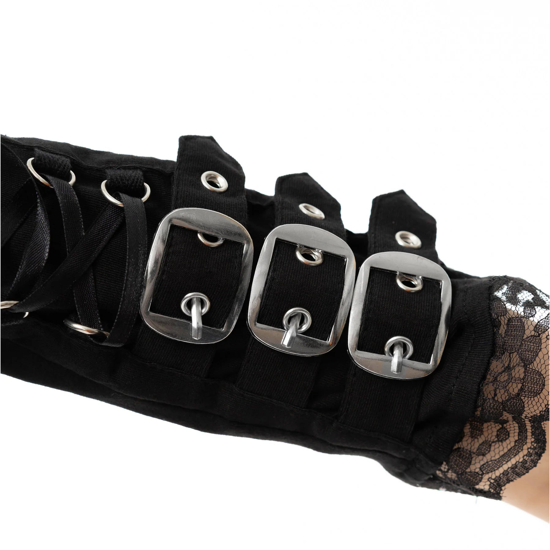 Monroe Armwarmers (Black) (✦ Poizen Industries)