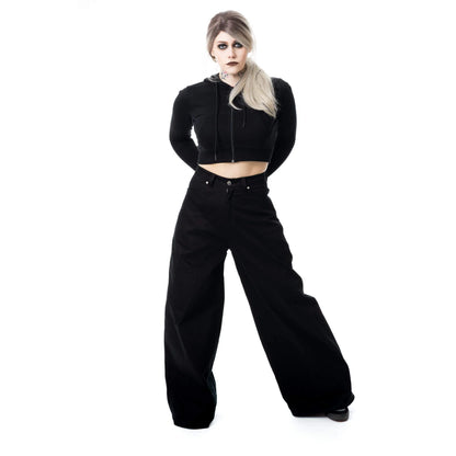 Nocturne Long Leg Pants (✦ Hearless) (Black)