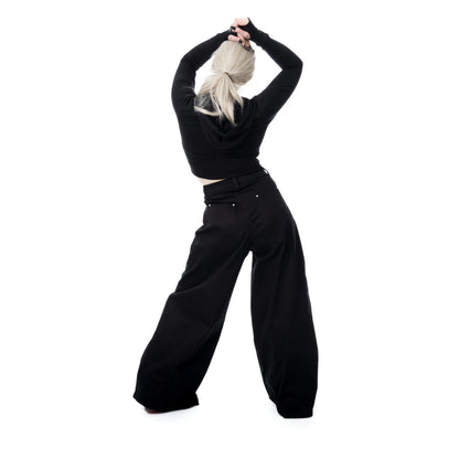 Nocturne Long Leg Pants (✦ Hearless) (Black)