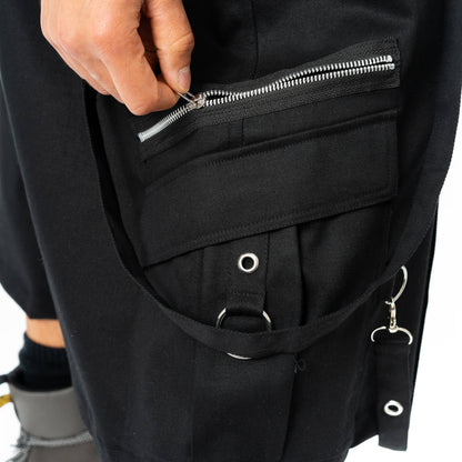 Obsidian Drop Jorts (Black) (✦ Heartless)