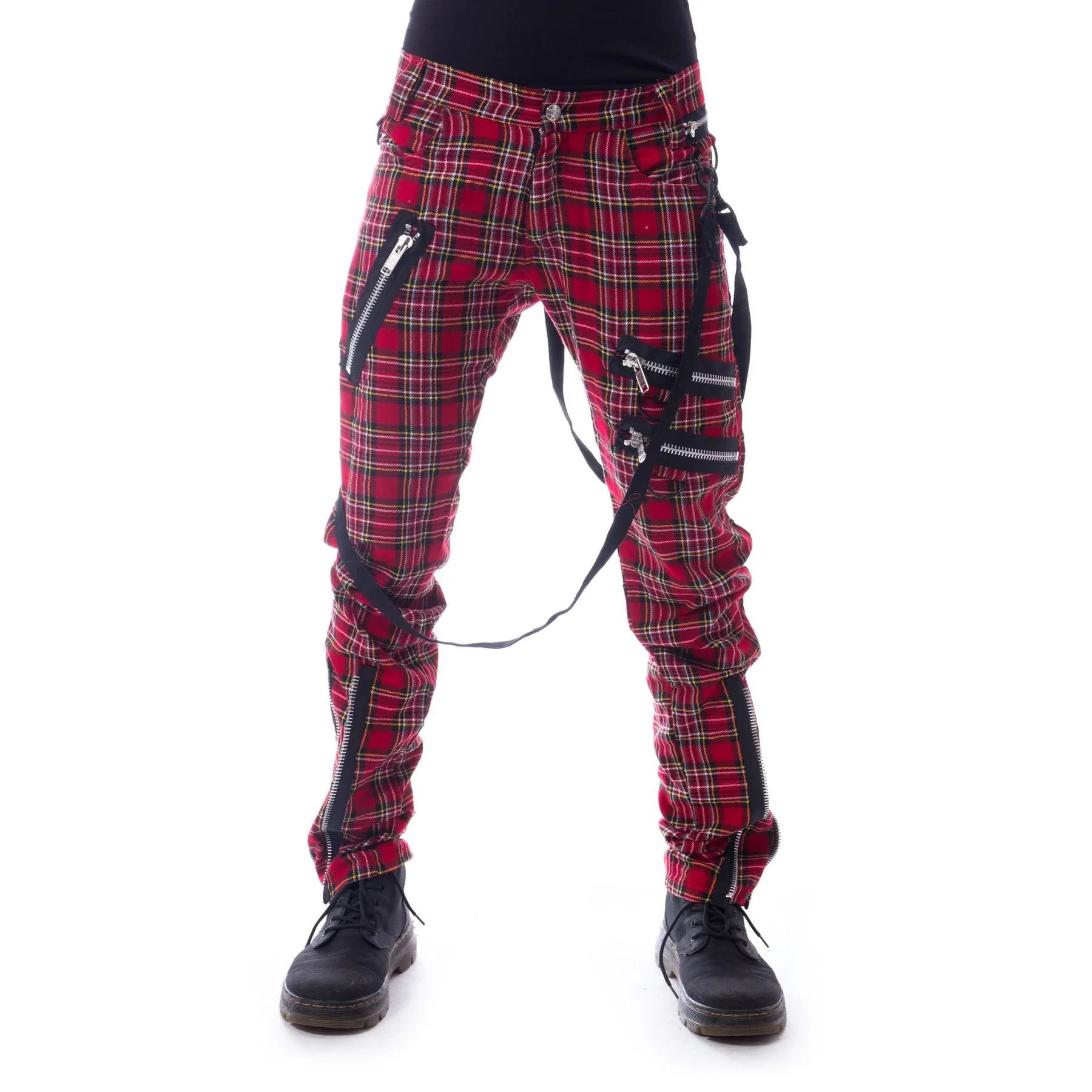 Vincent Pants (Red Tartan) (✦ Vixxsin)