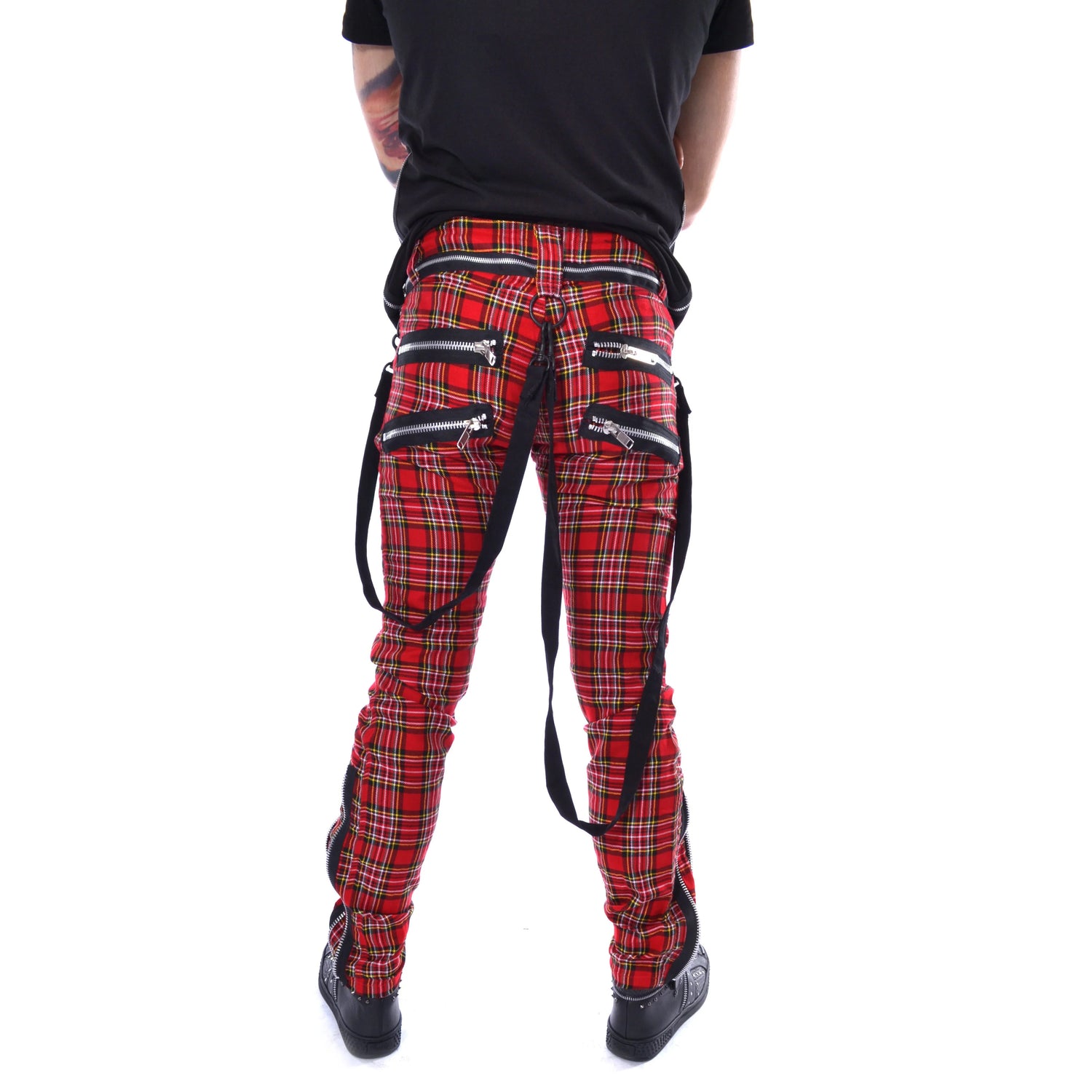 Vincent Pants (Red Tartan) (✦ Vixxsin)