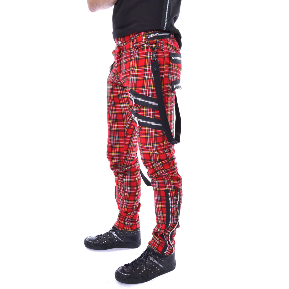 Vincent Pants (Red Tartan) (✦ Vixxsin)