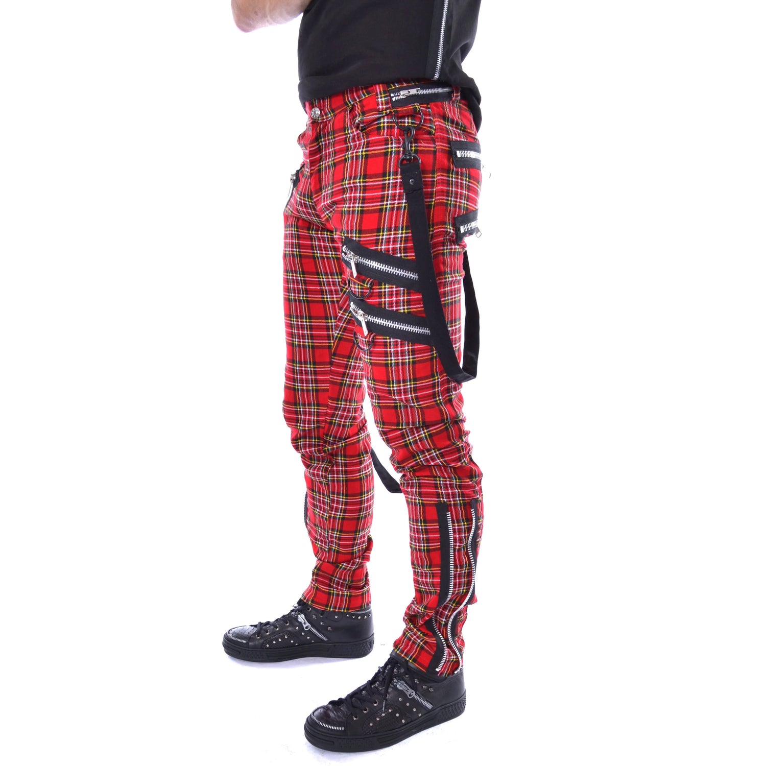 Vincent Pants (Red Tartan) (✦ Vixxsin)