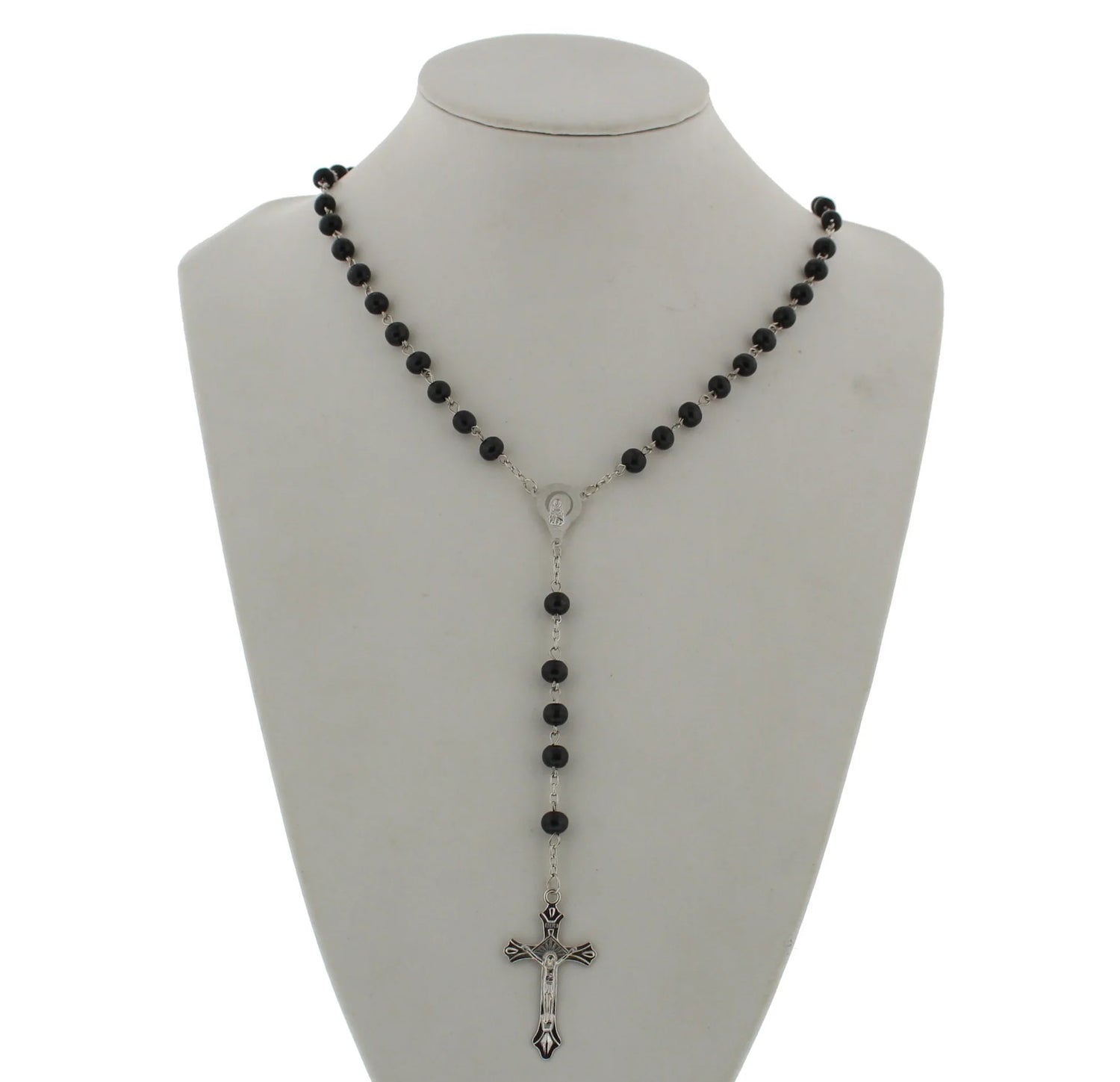 Rosary Necklace (assorted colours)