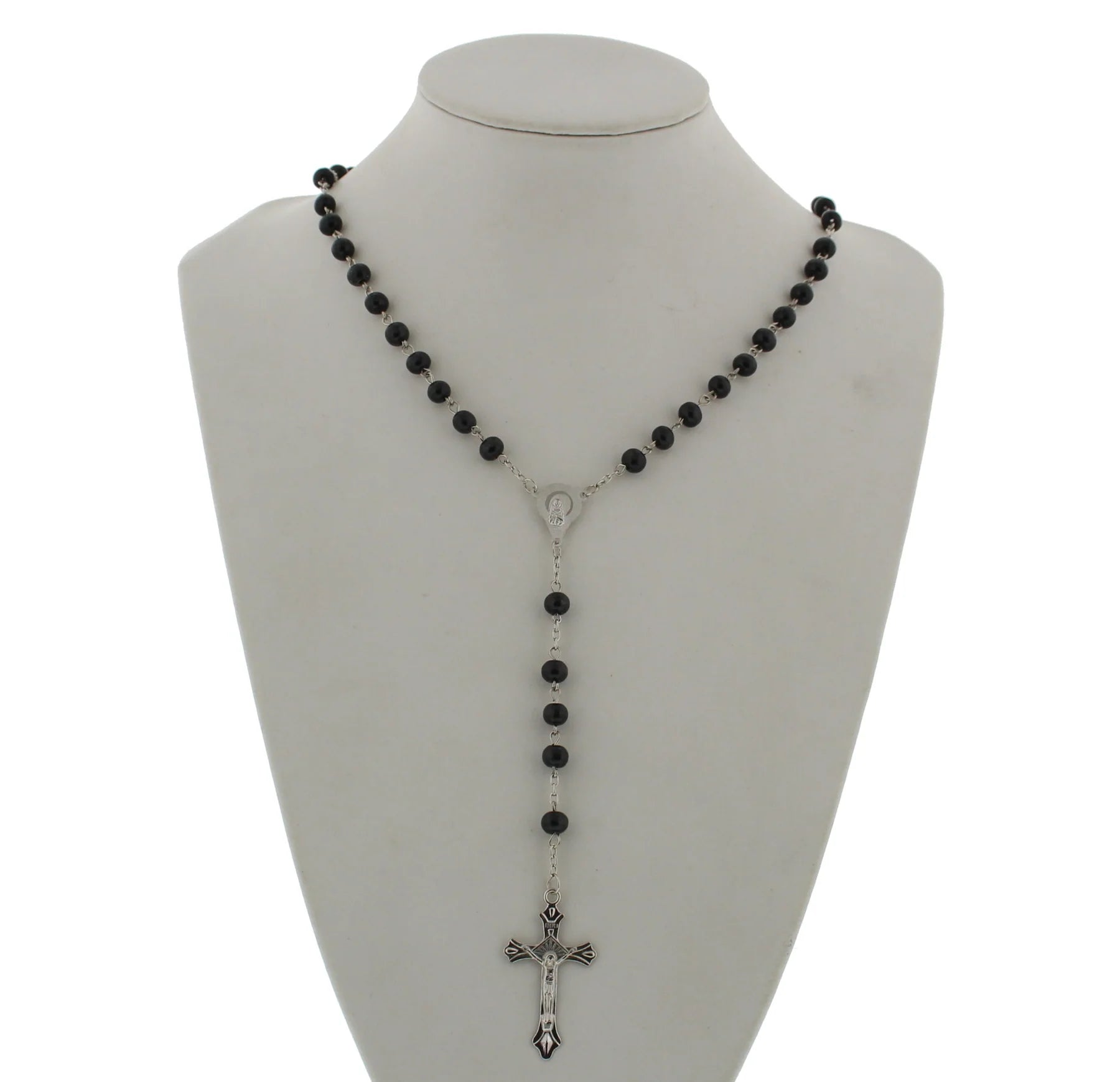 Rosary Necklace (assorted colours)