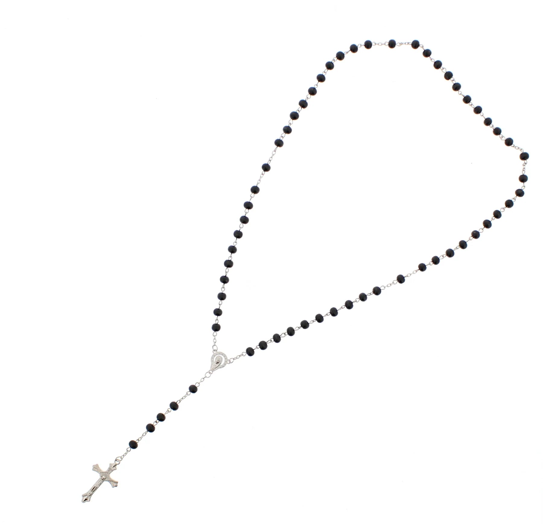 Rosary Necklace (assorted colours)